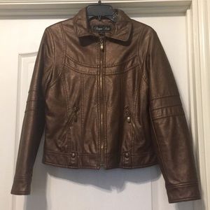 Faux Leather Jacket